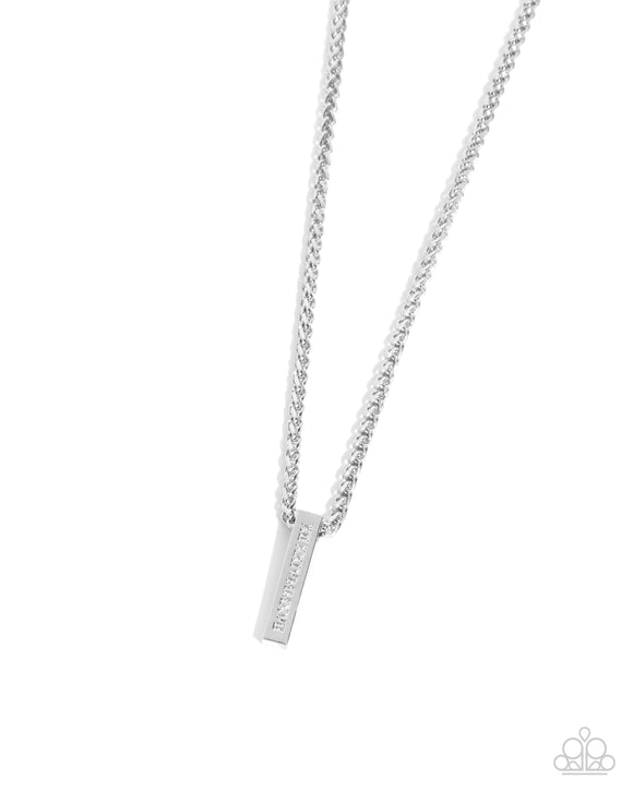 Roman Rebel - Silver Paparazzi Necklace