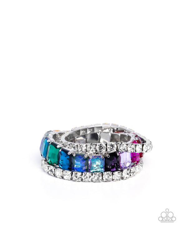 Candescent Caliber - Multi Paparazzi Bracelet