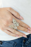 Paparazzi Ring ~ Flauntable Flutter - Multi Paparazzi