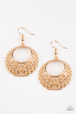 Grapevine Glamorous - Gold Paparazzi Accessories