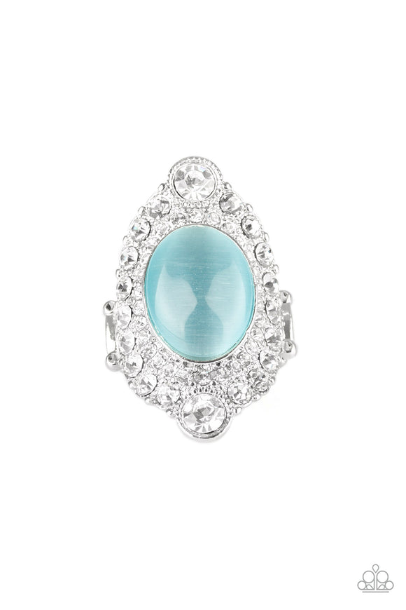 Riviera Royalty - Blue Paparazzi Accessories