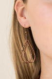 Knotted Knockout - Copper Updated Paparazzi Accessories