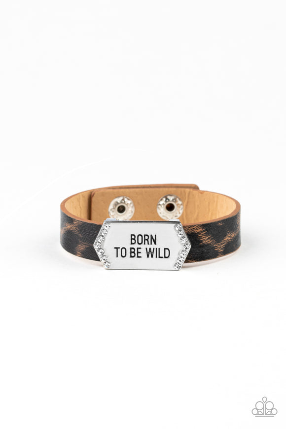 Born To Be Wild - Brown Paparazzi Accessories