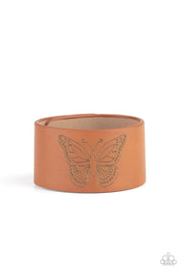 Flirty Flutter - Brown Paparazzi Accessories