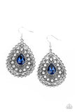 Eat, Drink, and BEAM Merry - Blue Paparazzi Accessories