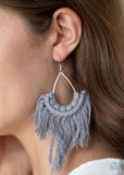 Wanna Piece Of MACRAME? - Silver Paparazzi Accessories