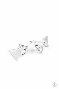 Know All The TRIANGLES - Silver Paparazzi Accessories