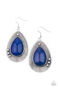 Western Fantasy - Blue Paparazzi Accessories