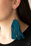 Modern Day Macrame - Blue Paparazzi Accessories