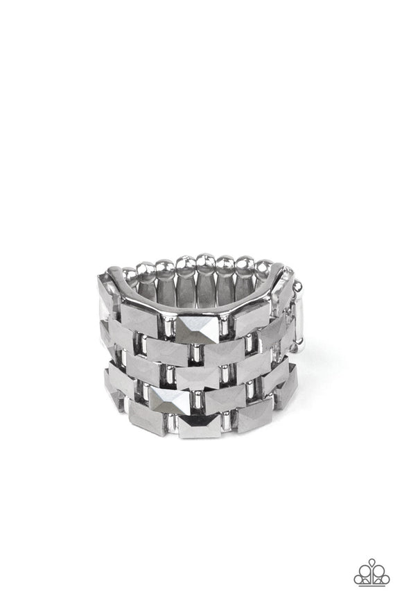 Checkered Couture - Silver Paparazzi